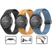 Resim Ariatech Galaxy Watch 4 40mm Uyumlu Krd-84 Uyumlu Kordon-pembe Açık 
