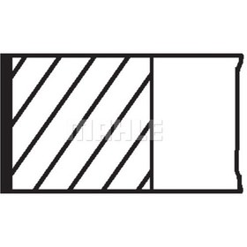 Resim Segman 80.00mm Std E36 E46 320i E39 520i 2.0i 96- M52b20 1.5x1.5x2-vanoslu 