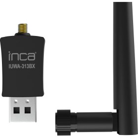 Resim Inca IUWA-313BX 300MBPS USB 1x Anten Kablosuz Adaptör 