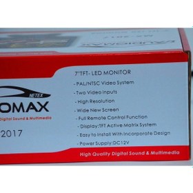 Resim Audiomax 2017-7" Ekran-Geri Görüş Kamera Monitörü-Kamera 