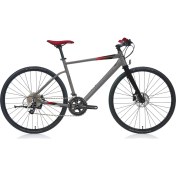 Resim Carraro Sportive 350 520H 28" 22-V Hd Mat Antrasit-Siyah-Kırmızı Trekking Bisikleti 
