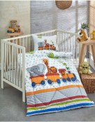 Resim Komfort Home Ranforce Bebek Yorgan Seti Pamuk / V6 