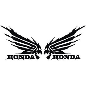 Resim Honda Kanatlı Logo.Modifiyeli 