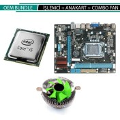 Resim Intel I5 2. Nesil + Anakart H61 1155PIN + Fan 
