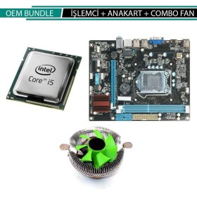 Resim Intel I5 2. Nesil + Anakart H61 1155PIN + Fan 
