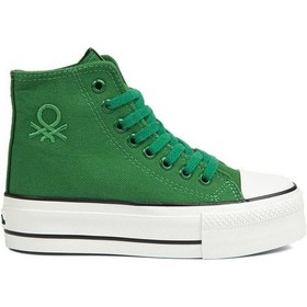 Resim Benetton Bn-30939 Kadın Spor Ayakkabı BN-30939-R1938 Yeşil 