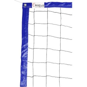 Resim Güçlü File - Beach, Plaj Voleybol Filesi Ağı - 2mm - 9.5mt – MAVİ 