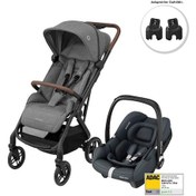 Resim Maxi-cosi Soho-cabriofix İ-size Ana Kucaklı Ultra Kompakt Seyahat Sistem Bebek Arabası Grey-graphite 
