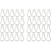 Resim IgnisForge 40 Adet Balıkçılık Döner Serbest Bırakma Klipsi Halkalı Açık Deniz Planya Tahtası Direk Downrigger (Yurt Dışından) 