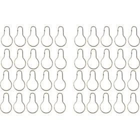 Resim IgnisForge 40 Adet Balıkçılık Döner Serbest Bırakma Klipsi Halkalı Açık Deniz Planya Tahtası Direk Downrigger (Yurt Dışından) 