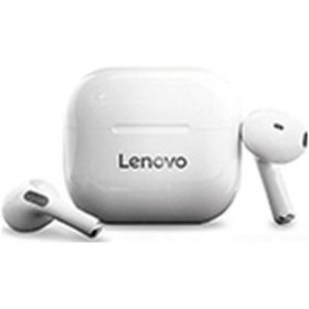 Resim Yaozixa Lenovo Lp40 Tws Spor Kulaklıkları - Bluetooth 5.0, Dokunmatik Kontrol, Mikrofonlu, 230mah Şarj Kutusu, Beyaz 