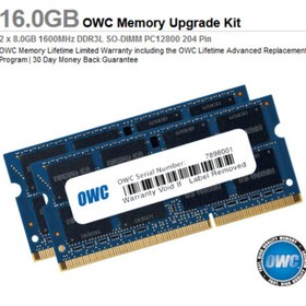 Resim OWC 16gb Memory - 2 X 8.0gb 1600mhz Ddr3l So-dımm Pc12800 204 Pin 