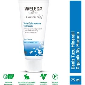Resim Weleda Deniz Tuzu Mineralli Organik Diş Macunu 75ml 
