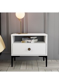 Resim Variant Lizbon Komodin Beyaz - Beyaz 