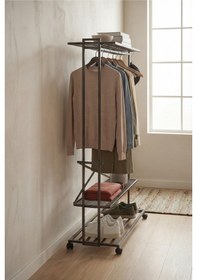 Resim Askılık Şemsiyelik Elbise Askısı Siyah 