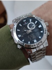 Resim Naviforce Erkek Kol Saati Çift Kordonlu Dijital & Analog 2100 