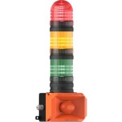 Resim Mesan 3 Kat LED Multifonksiyon 43 Ses Siren MS 208 24VDC 