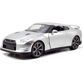 Resim Jada, 253203082, Hızlı ve Öfkeli, Lisanslı, 2009 Gt-R 1:24, 19 Cm, Die-Cast (Metal), Açılabilen Parçalar 