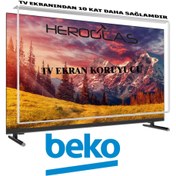 Resim HEROGLAS Beko uyumlu B32 A 670 A 32İNÇ TV EKRAN KORUYUCU 