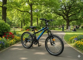Resim TommyBike RIVEN ÇELİK Kadro 20 Jant 21 Vites Dağ Bisikleti 