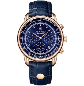 Resim Reward Excellent Rwa147617 Lacivert Erkek Kol Saati Rose Gold 