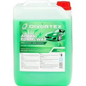 Resim Divortex Alpha Foam Ph Nötr Cilalı Oto Şampuanı 4 Lt. 