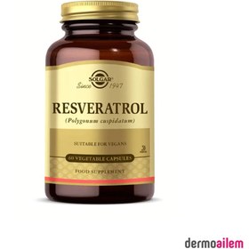 Resim Solgar Resveratrol 60 Kapsül 