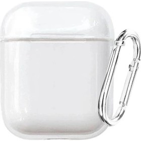 Resim Apple Airpods 2 (2.nesil) Hang Kılıf - Şeffaf 