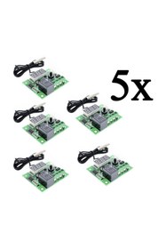 Resim Diyotlab 5 Adet Dijital Termostat 12v Akvaryum Kuluçka Buzdolabı thr205 