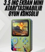 Resim Heez Game Box Oyun Konsolu 500 Retro Oyunlu Mini Taşınabilir 3 İnç 