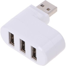 Resim Genel Markalar 4692b 4 Port Usb 2.0 Hub Çoklayıcı Çoğaltıcı 180 Derece 