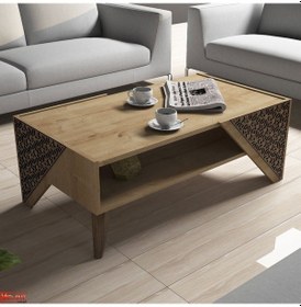 Resim Variant Beril Orta Sehpa - Meşe 