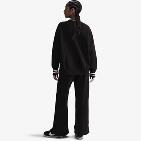 Resim Nike Sportswear Club Fleece Bol Kesimli Kadın Siyah Eşofman Üstü 