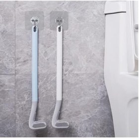 Resim Ergonomik Tasarımlı Silikon Tuvalet Fırçası 