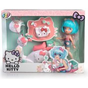 Resim HKTF3000 Hello Kitty Manga Bebek ve Pretty Pink Scooter 