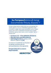 Resim Hidrotek EA Water 10 Aşamalı Su Arıtma Cihazı - Pompalı 
