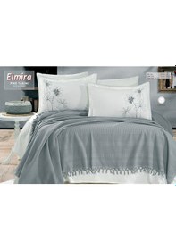 Resim Capital Home Çift Kişilik Pike Takımı Gri 