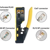 Resim Cat 7 Pense Cat6A Cat6 Cat6Ez Yeni Nesil Sıkma Pensesi Rj45 Rj12 Diğer