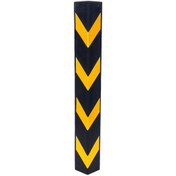 Resim İleri Trafik Kauçuk Otopark Köşe Kolon Koruyucu (eko-köşeli) 