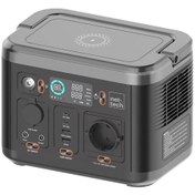 Resim Nettech Nt-pw25 300w Kablosuz Prizli Güç Istasyonu Taşınabilir Powerbank (SİYAH) 
