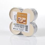 Resim Kokulu Tealight 8'li Mum Seti Cookie 