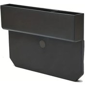 Resim Gaojunshop01 Universal Araç Kolçak Organizatörü Ayarlanabilir Dirsek Dinlendirici Storage Siyah Lyy-1003 