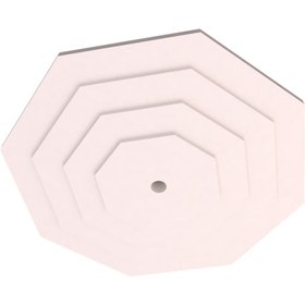 Resim Motifpiyer Lamba Tavan Göbeği Düz-4k-model-8gen-56cm-2 Adet Beyaz 