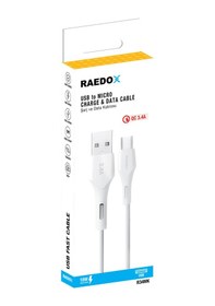 Resim Raedox Usb To Micro 18w 3.4a Hızlı Kablo 