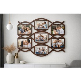 Resim Resim Çerçevesi 7li Oval Şık Ve Modern Mrcçerçevelerim10001231 