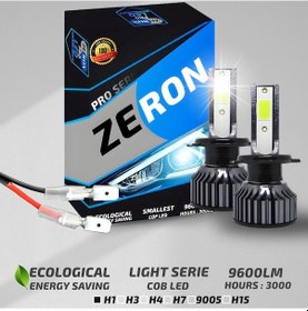 Resim Xenon H1 Led Araba Far Ampül Xenon Led Uzun Kısa Şimşek Etkili Pro Seri Slim Kasa 