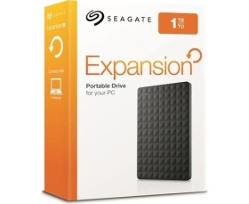 Resim Seagate Expansion 1 TB 2,5" USB 3.0 Harici HDD Siyah Yüksek Performanslı Taşınabilir Disk 