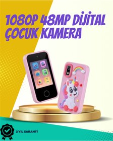 Resim OEM ABS + Silikon Gövdeli Dayanıklı Çocuk Kamerası – Güvenli Malzeme Şok Emici - ASLPRL9763-6 