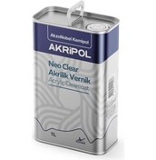 Resim Akripol 2K Akrilik Vernik Neo Clear 1 Litre 