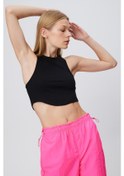 Resim CROP TOP SİYAH 